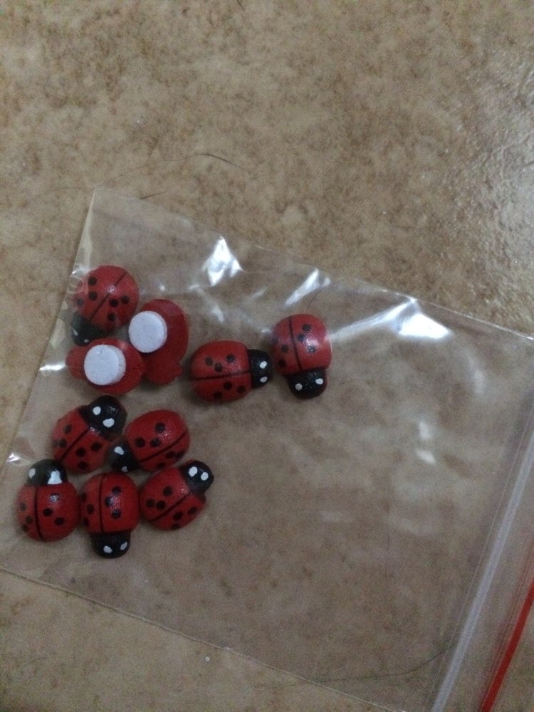 20 Miniature Dollhouse Fairy Garden Cartoon Mini ladybird Aquarium Decor Free Shipping
