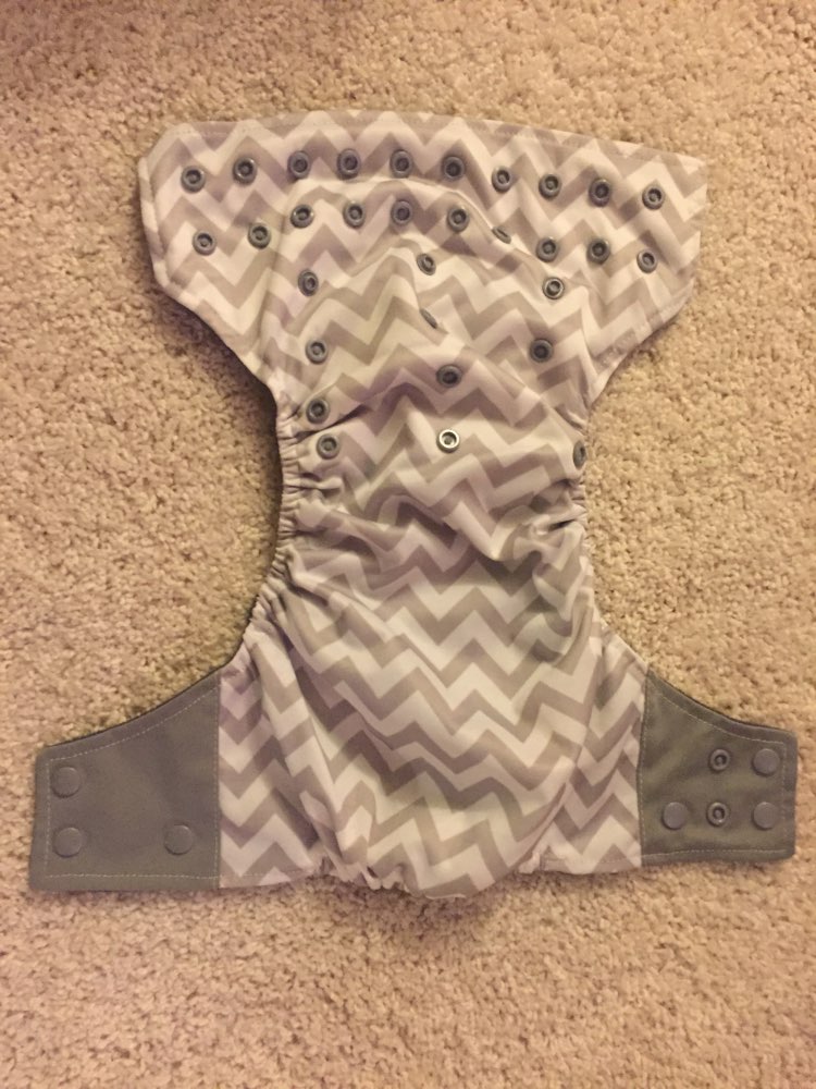 [simfamily] 1PC Reusable Waterproof Bamboo Charcoal One Size Pocket Cloth Diaper,Double Gussets,Color Snap,Wholesale Selling