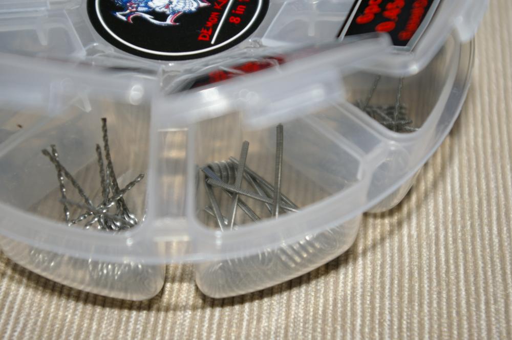 Electronic cigarette Demon Killer LOVE ME 8IN1 Wire Prebuilt Coils Clapton Quad Tiger Hive Alien Fused Twisted For RDA Atomizer