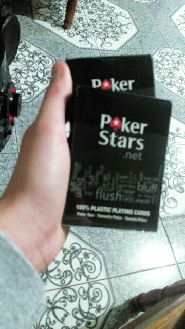 2 Sets/Lot Texas Holdem Plastic playing card game poker cards Waterproof and dull polish poker star Board games