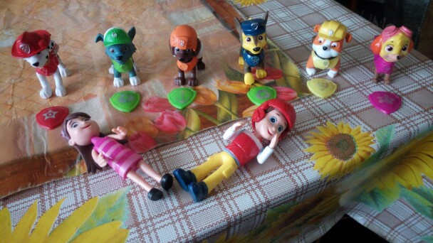 8 Pcs/Set Patrol Puppy Dog Toy Childrens Anime Action Figure Toy Mini Figures Patrol Dog Model Toys