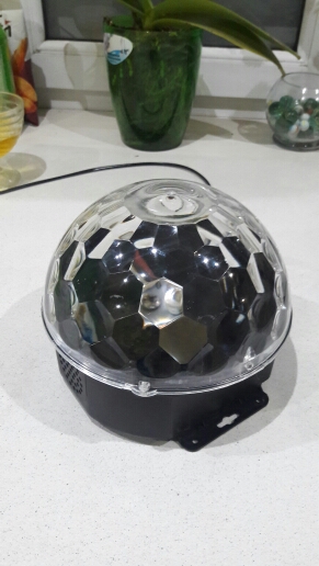 RGB Stage Effect Light Crystal Auto Sound Magic Ball Disco Lighting star shower laser party DJ club elf Lamp Digital EU US Plug