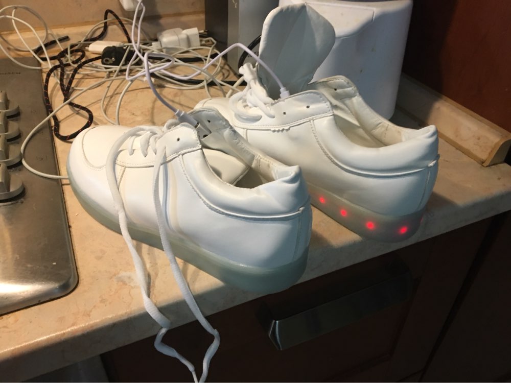 USB Charger tenis led feminino simulation Basket Led enfant Light Up trainers Kid Casual Boy&Girl Luminous Sneakers Glowing Shoe