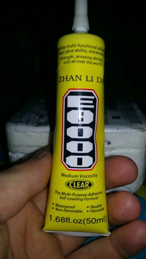 High Quality E8000 Glue 50ml Multipurpose Adhesive Epoxy Resin Diy Jewelry Fix Touch Screen Glue