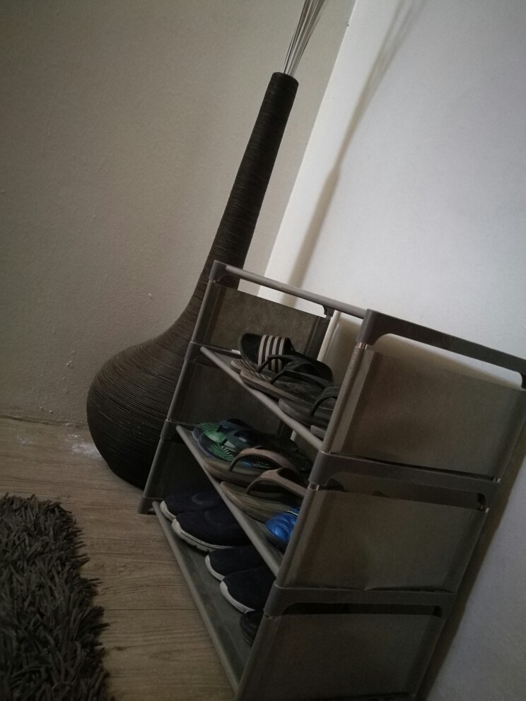 New shoes rack Four floors receive shoe ark 50 cm high Men's and women's dormitory bed bottom bed shoes shelf