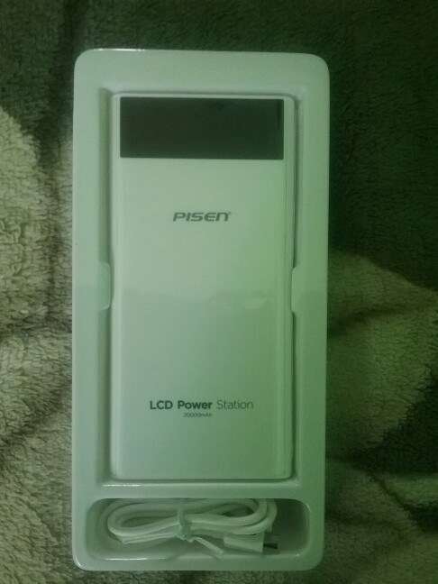 PISEN 18650 LCD Display Power Bank 20000mah External Battery Portable Mobile Fast Charger Dual USB Powerbank for iPhone 6sxiaomi