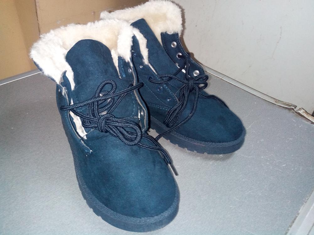 Women Boots 2016 Plush Ankle Boots For Women Winter Boots Lace Up Ladies Winter Shoes Black Red