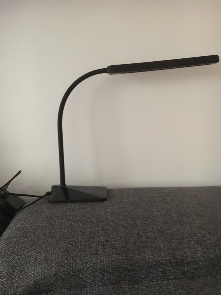 Gooseneck LED Desk Lamp Touch Dimmable Eye Protection Bedside Book Reading Study Office Work Table Lamp Children Night Light