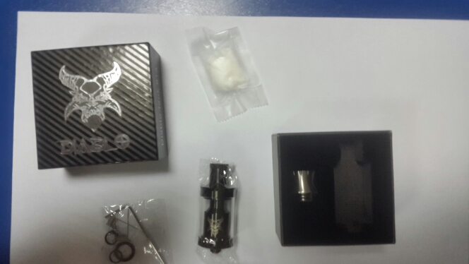 Electronic cigarette El BAAL tank RTA atomizer clone vaporizer 22mm diameter VS Tsunami 24 orchid v4Taifun GT II