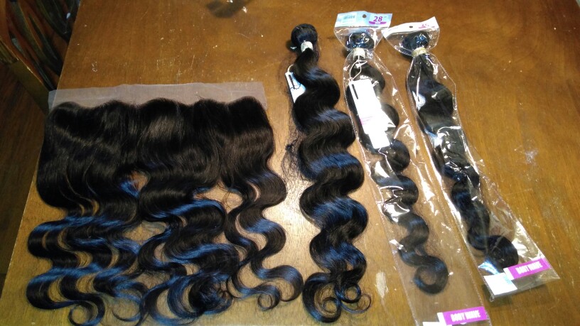 Ear To Ear Lace Frontal Closure With Bundles Peruvian Virgin Hair Body Wave With Closure Human Hair Bundles With Frontal Closure