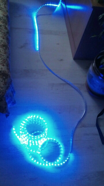 SMD 5050 AC220V RGB LED led strip waterproof flexible bar light 60led/M 1M~ 25M with EU plug outdoor garden decoration