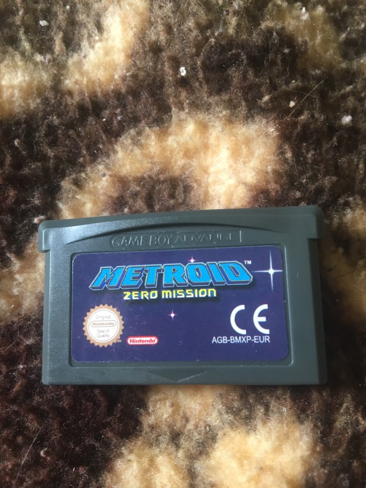Nintendo 32 Bit Video Game Cartridge Console Card MetroidSeries English Language Edition