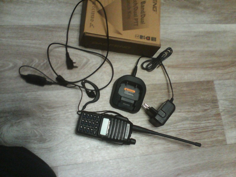 Walkie Talkie With Headset baofeng uv-82 2 Way Radios Long Range Dual-Band CB Radio Communicator HF Transceiver Battery Antenna