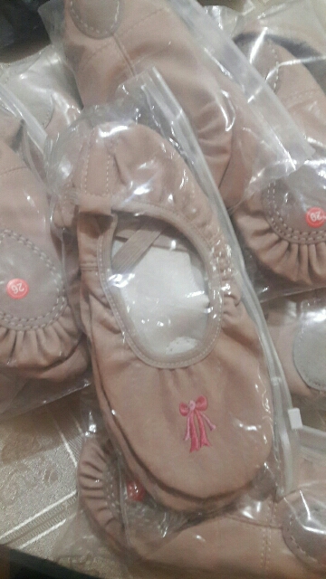 Girls Children Kids PU Soft Sole Ballet Dance Practice Shoes