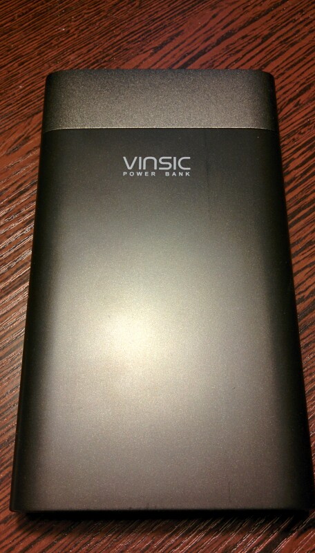 Vinsic 20000mAh Quick Charging Power Bank QC3.0 Quick Charge 2.4A Dual Output  with Type C Port  For Samsung iPhone Xiaomi