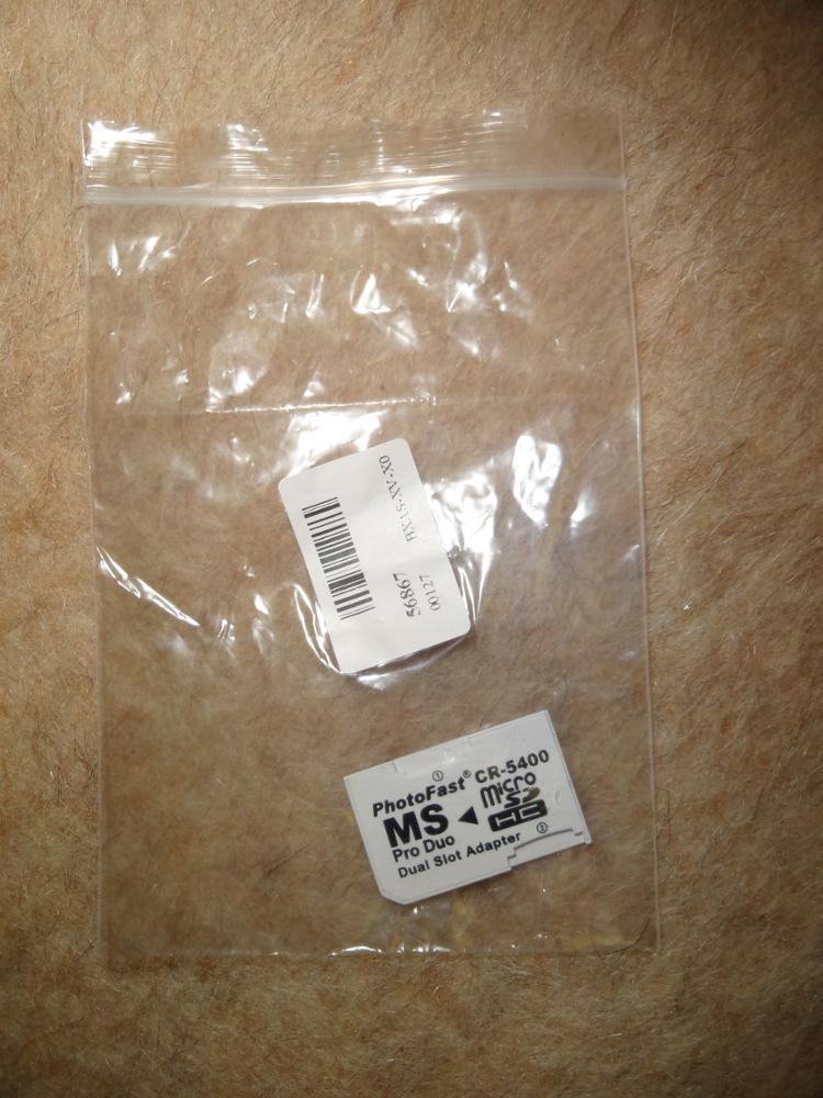 New Hot Sale Dual 2 Slot Micro For SD SDHC TF to Memory Stick MS Card Pro Duo Reader Adapter For PSP