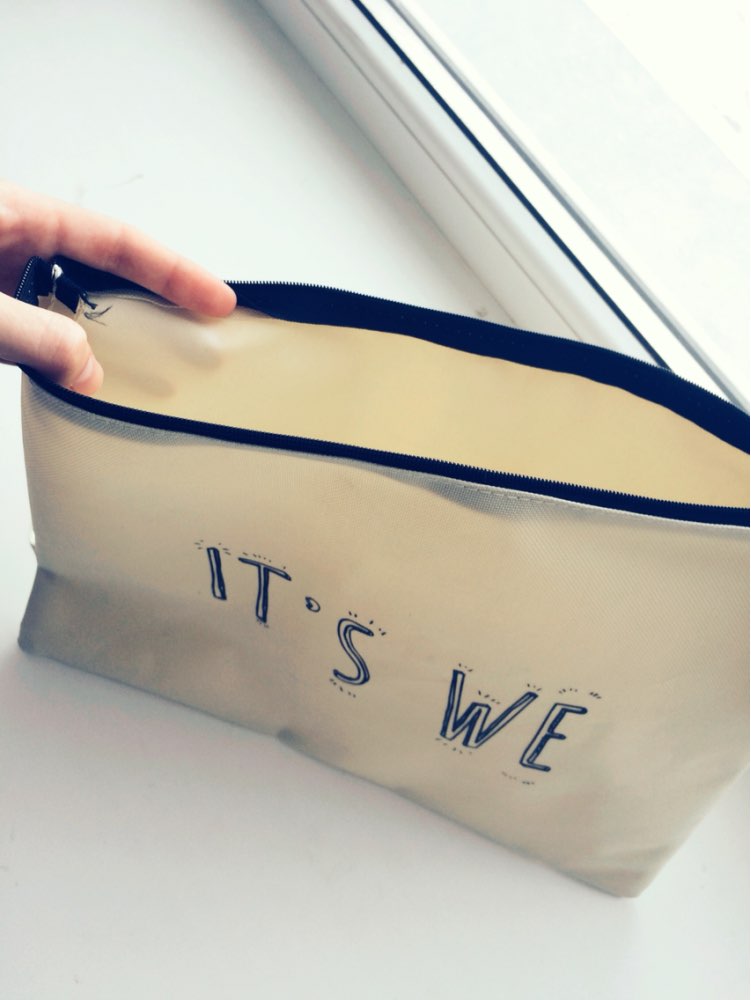 Words A4 Bag  Fabric File Folder For Documents Stationery 33x24.5cm Document Bag School Suppliers