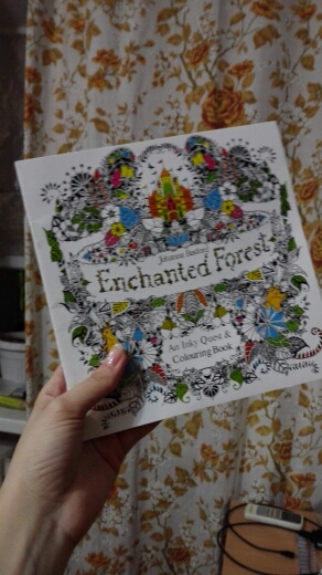 24 Pages Enchanted Forest English Edition Coloring Book For Children Adult Relieve Stress Kill Time Painting Drawing Book
