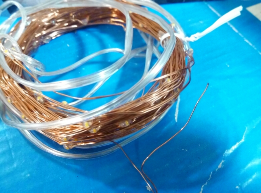 Solar Power String Light Waterproof LED Strip 10m 120 LED Copper Wire lamp Warm White For Outdoor Christmas decoration lights