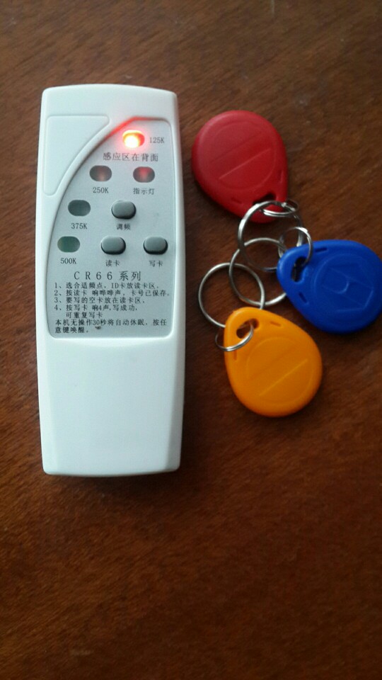 FREESHIP 125khz id card access control door RFID Copier Duplicator Cloner EM reader writer +3x EM4305 T5577 5200 writable keyfob