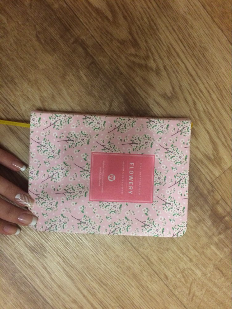 PU Leather Floral Flower Schedule Book Diary Weekly Planner Notebook Material Escolar School Office Supplies Stationery 01605