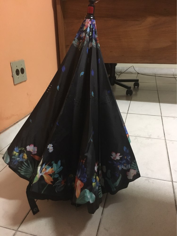 26 Colors Double Layer Reverse Umbrella Open/Close In The Narrowest Space Creative Graphic Windproof Car Umbrella
