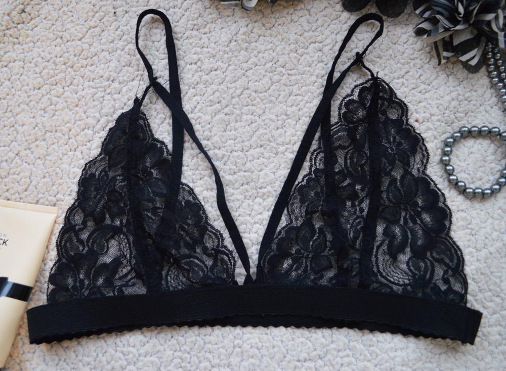G34 Sexy Bra Floral Lace Wire Bra Bustier Sheer Top Seamless Bralette Transparent Cup Wireless Bras Brassiere Lingerie Hot