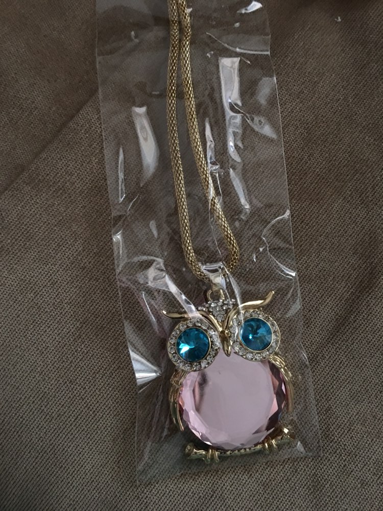 Fashion Womens Necklaces Jewelry Trendy Charms Crystal Owl Necklace Gold Long Chain Animal Necklaces&Pendants 2016 Hot Sale