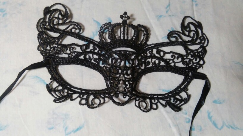2016 black/red  female sexy lace half face party Masquerade women Halloween mask  Fancy Dress Costume