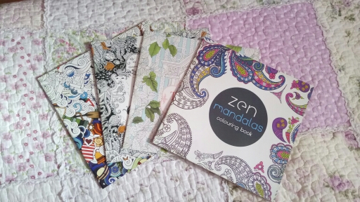 4 pcs/lot 24 Pages Mandalas Flower Coloring Book For Children Adult Relieve Stress Kill Time Graffiti Painting Drawing Art Books