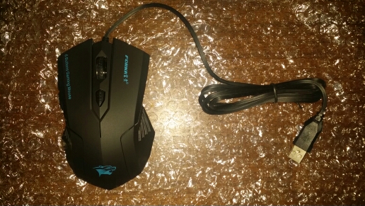 Silent Frosted Ergonomics 2400dpi Adjustment USB 6D Wired Optical Computer Gaming Mouse Mice for Computer PC Laptop for Dota 2