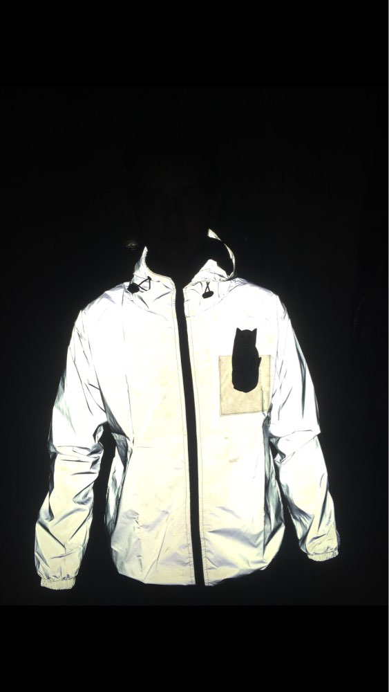 All 3M Reflective RIPNDIP Men Women Jacket Windbreaker High Quality Hoodie Hop Brand Clothing Yeezy RIPNDIP Bomber Unisex Coat