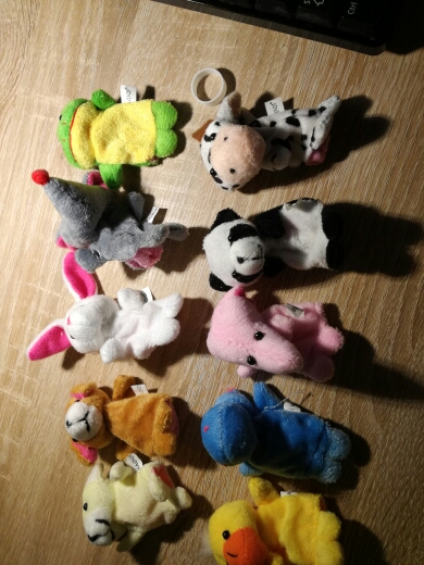 kids Cartoon Animal Finger Puppet  Finger Toy Finger Doll  Baby Dolls Toys infant Animal Doll Party Supplies developmental toys