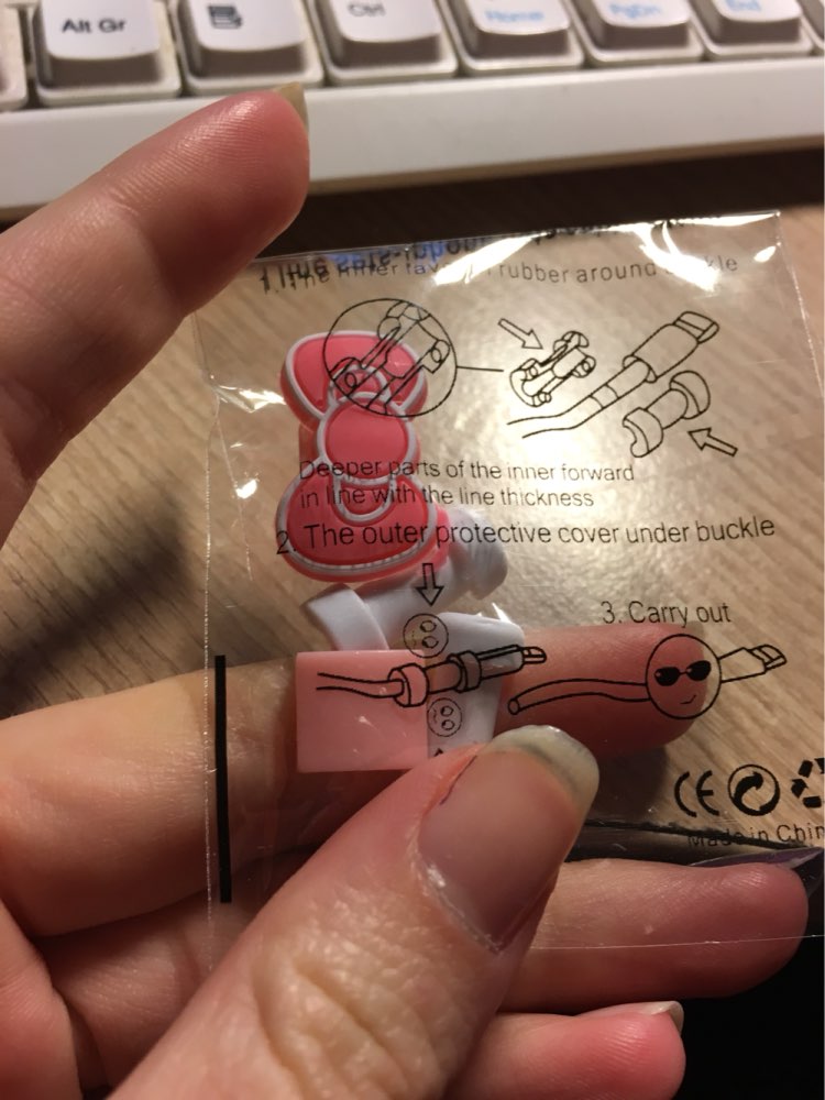 FFFAS Cute Kawaii Lovely Cartoon Cable Protector USB Cable Winder Cover Case Shell For IPhone 5 5s 6 6s 7s plus cable Protect 