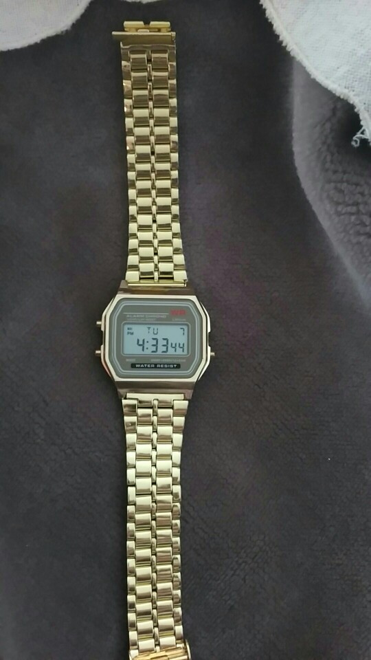 Fashion Digital Watches 2016 New Casual Gold Silver Stainless LED Wristwatch Women Men Watches Top Brand Luxury Relogio Clock