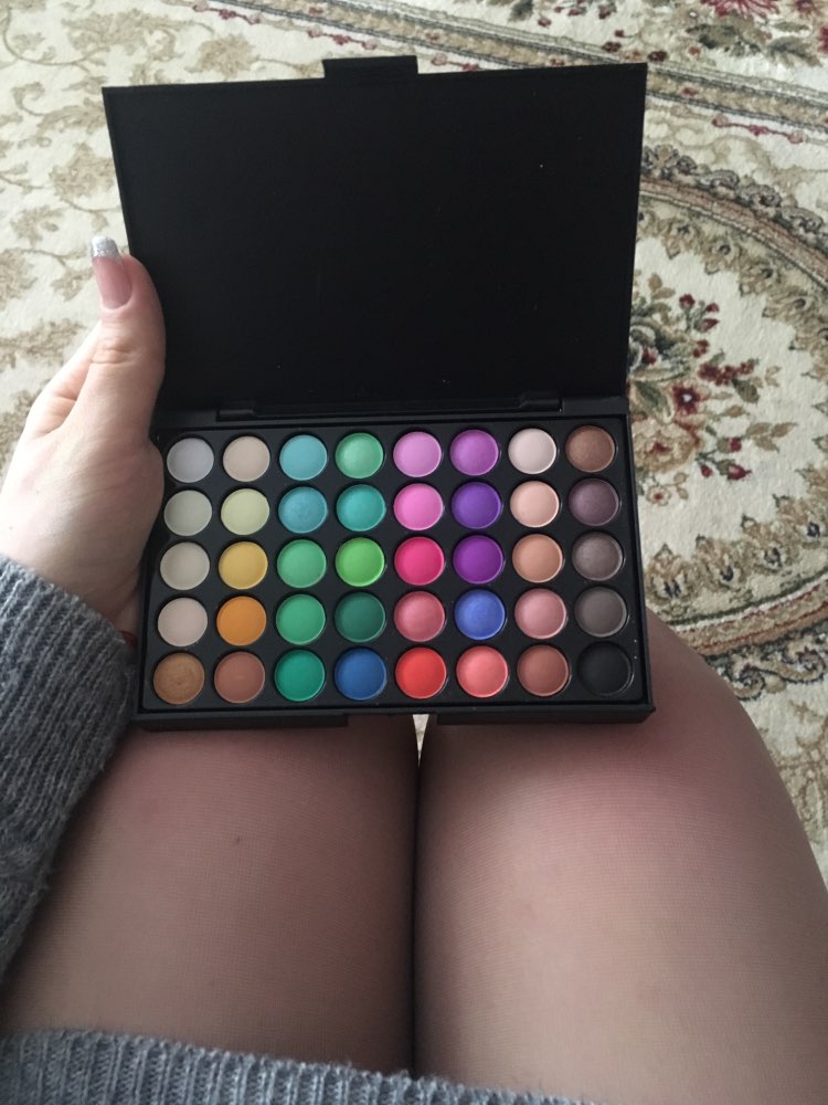 Professional Brand Makeup Lots Glitter Matte Eyeshadow 40color Waterproof Bronzer Naked Palette Eye Shadow Nude Cosmetics