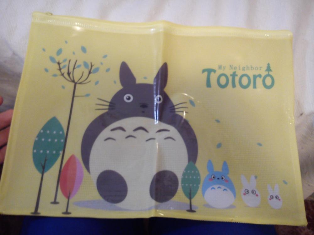 agenda A4 folder for documents totoro kitty file folder booklet school pencil folder bag file case folder organizer for office