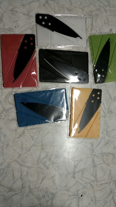 Credit Card Knife Folding Blade Knife Pocket Mini Wallet Outdoor Camping Hunting Tools Folding Tactical Knife survival knife