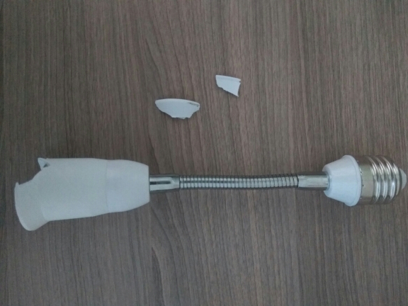 E27 LED Light Bulb Lamp Holder Flexible Extension Adapter Socket 20/30/40/50/60cm PTSP