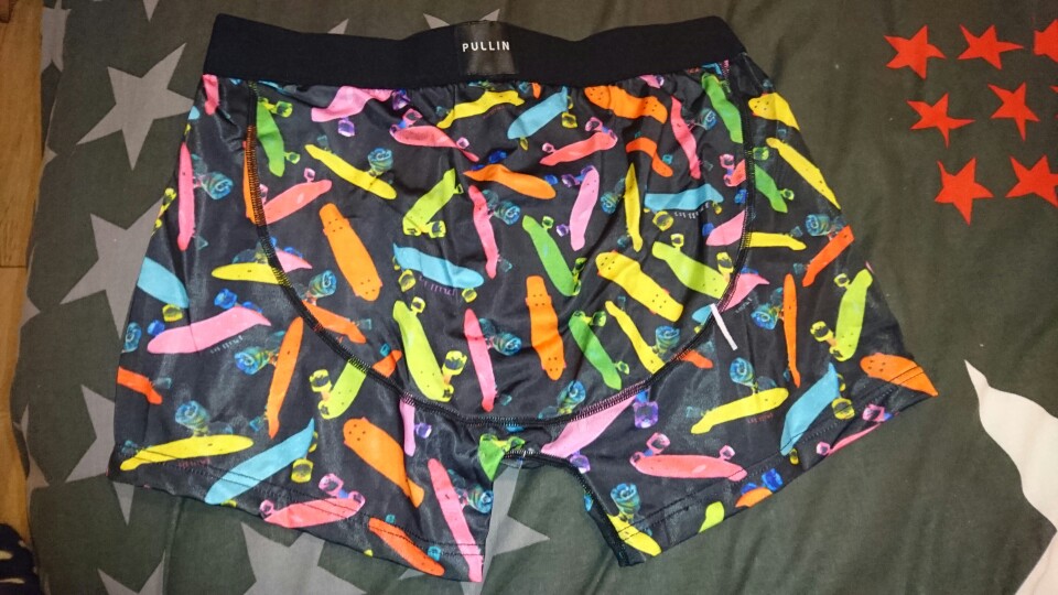Pull In Underwear  Cotton Boxer Homme Pull in Underwear Men Panties Young no limit The skateboard printing Best gift for friends