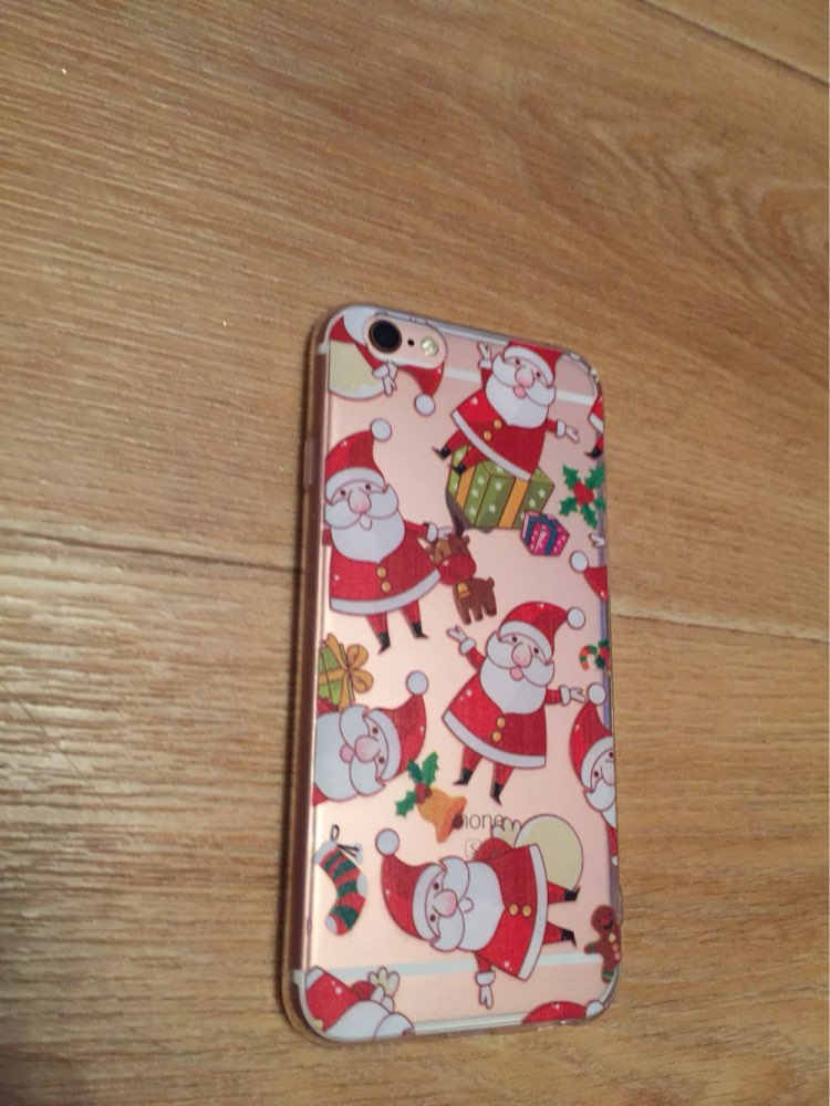 New Christmas Panda Pineapple Girl Case for iphone 6 6s Plus 6Plus 5 5s SE soft silicone Protector Cover fundas bag capa Cases