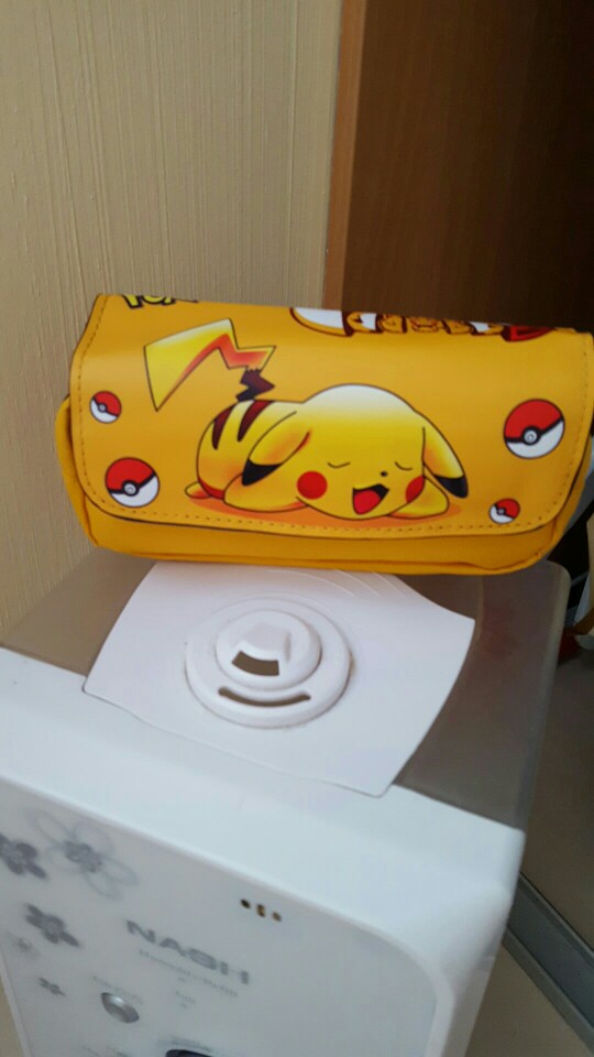 Cartoon Pencil Case Pen Pokemon Dragon Ball Gravity Falls Totoro Zelda Adventure Time Cosmetic Multifunction pencil Bag Zipper