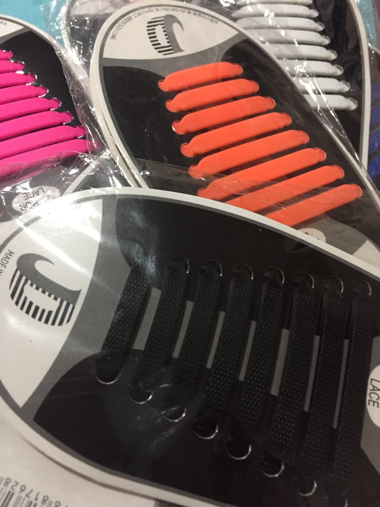 16Pc/Set Silicone ShoeLaces 2016 Fashion Boy Girl Women Elastic No Tie Shoelace All Sneakers Fit Strap free shipping Shoeslaces
