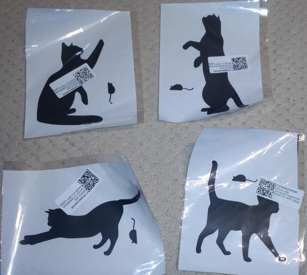 1PC Switch Stickers Hot Sales 8 Types Cat Room Window Glass Switch Wall Sticker PVC Decorating Vinyl Decal Decor Cartoon Aug 17