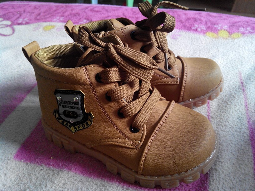 2016 Winter new Style Children Snow Boots  Boy Girls Shoes Waterproof Kids sneakers Martin boots for 21-30 size