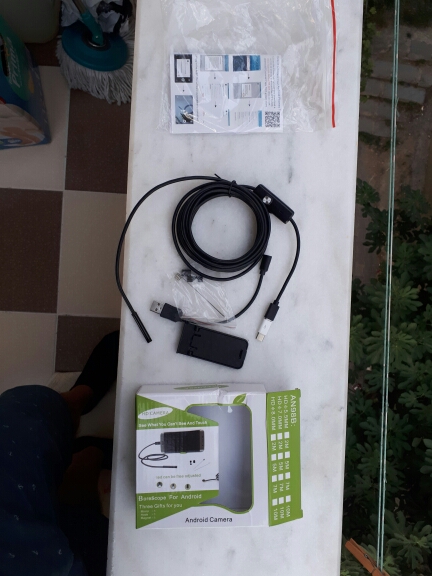 5.5mm  Android OTG USB Endoscope Camera 5M 3.5M 2M 1.5M 1M  USB Android Phone Borescope Camera
