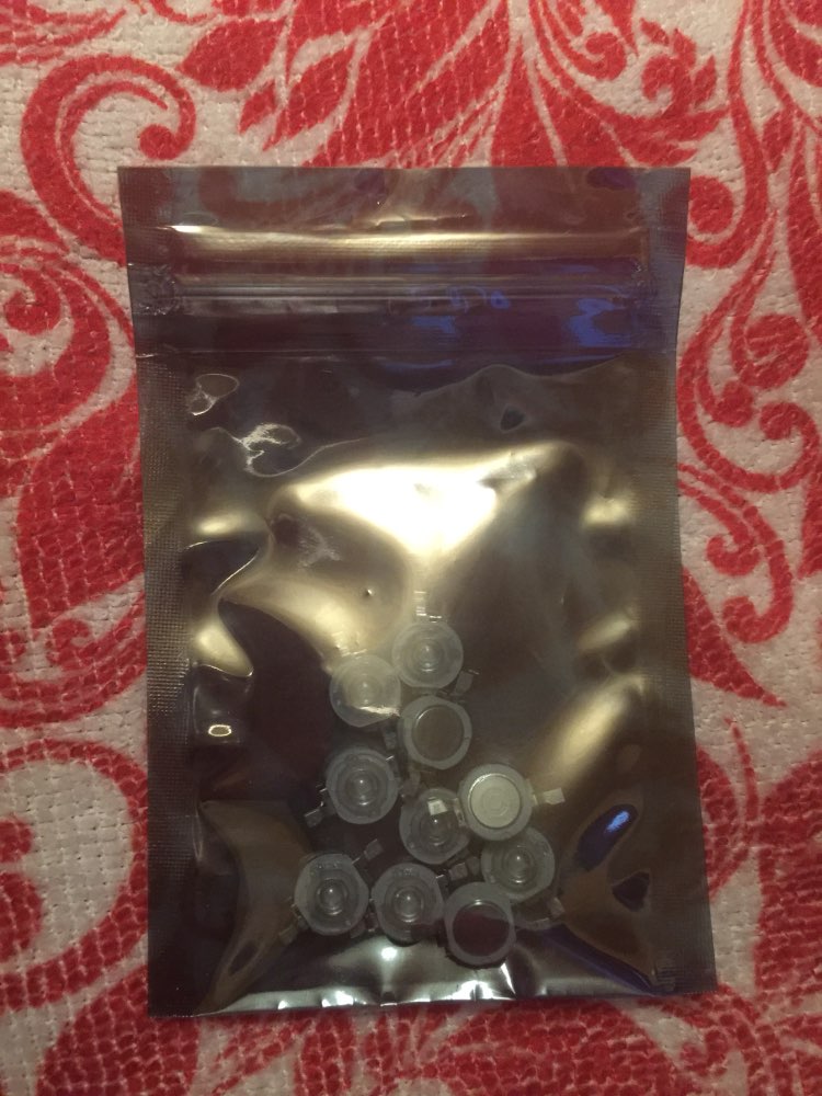10pcs LED Diodes UV 1W Purple Light Emitting Diode High Power LED Diodo Beads 1-Watt LED Diod Ultraviolet 395-400nm Copper Base