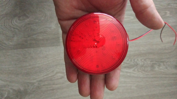 High Quality Waterproof 12V 120mA Safely Security Alarm Strobe Signal Safety Warning Blue Red Orange Flashing LED Light