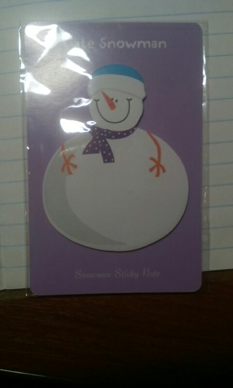 1 pcs Korean Stationery Kawaii Snowman Memo Pad Paper Sticky Notes stickers Planner Christmas gift Decoration school supplies