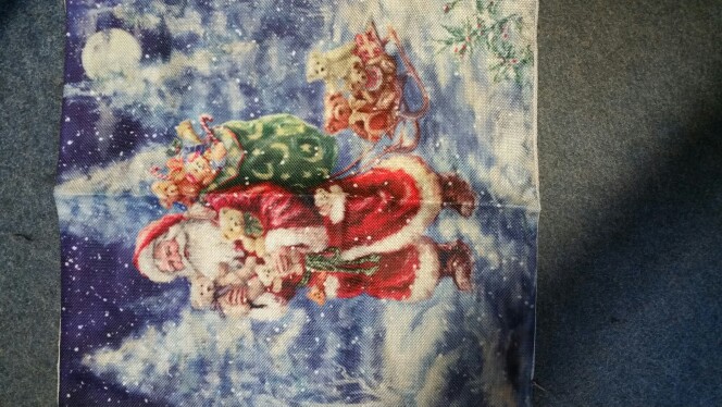 18" Merry Christmas Series Cushion Cover Santa Claus Christmas Tree Christmas Gifts And Snowman Printing Throw Pillow Pillowcase